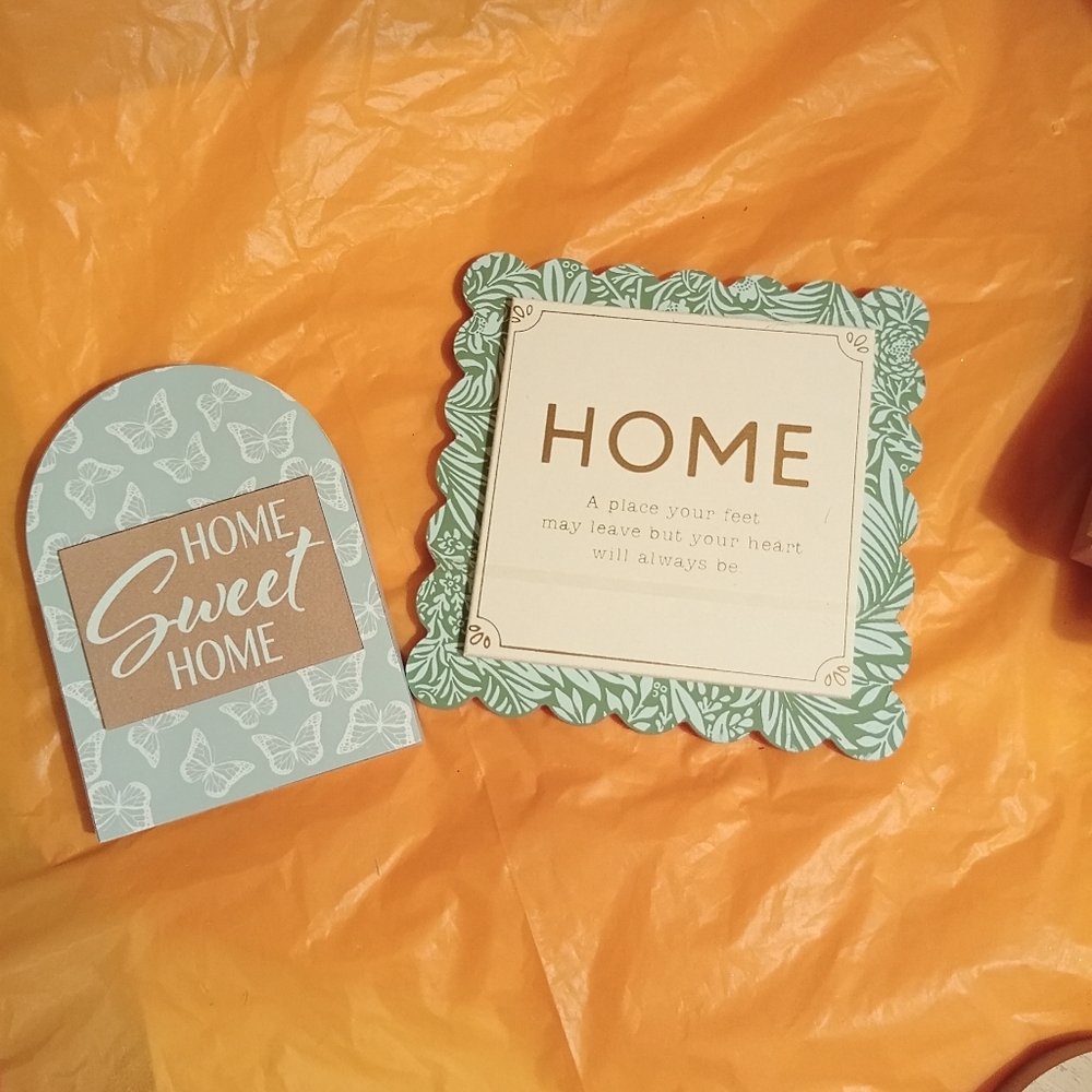 Home Sweet Home Decorative Signs